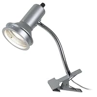 Pro Trackandreg; Metal Step Gooseneck Clip Lamp