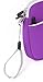 DURAGADGET Purple Water Resistant Neoprene Carry Case With Front Storage Pocket For The New Kurio 7S (96125) & Kurio 7