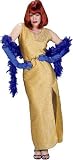  : Gilligans Island Movie Star Ginger Costume with Wig and Gloves