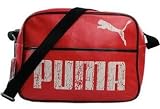 Puma Messenger Reporter Bag- Red/ Black