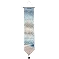 Footprints Bell Pull Wall Hanging- 41x9"