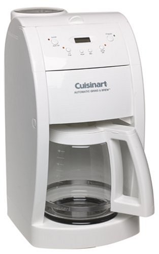 Cuisinart DGB-500 Grind & Brew, White