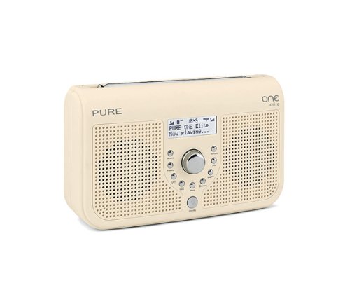 Childrens Toyshop  Electronics : Pure ONE-ELITE-CREAM Pure One Elite DAB/FM Radio with ReVu in Cream