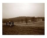 Culps Hill. Gettysburg PA Scenic Photographic Poster Print by Ronald S Mosbaugh, 10x8