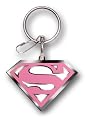 Supergirl Enamel Key Chain
