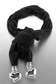 Per Una Heart Pendant Scarf Necklace