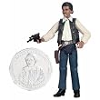Star Wars 30th Anniverary No. 39 - ESB Lando Calrissian in Smuggler Outfit 3.75" Figure with Silver Collector Coin