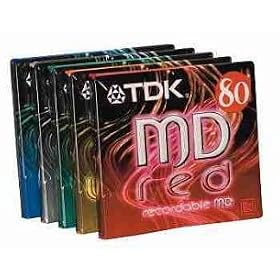 TDK MDC80 Minidisc 5PK