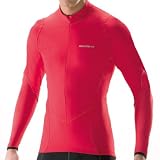 Giordana Body Clone Forma Long Sleeve Cycling Jersey (GI-LSJY-FORM-REDD) - Red w/Black