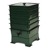 Worm Factory DS5GT 5-Tray Worm Composter - Green