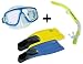Sports : ABC-Set Maske Site + Schnorchel Vent + Flosse SF2
