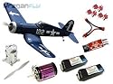 Combo With Power System F4U Corsair American WW2 Fighter Warbird Electric RC Airplane ARF Kit