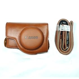 AST Camera Case Bag for Canon Powershot S100 S100V Ever Ready - Brown