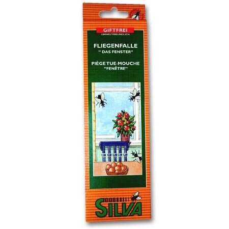 Fenster-Fliegenfalle transparent 6er Set
