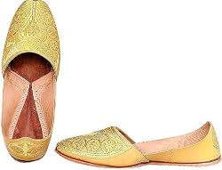 Handcrafted Mens Shoes Leather Slip on Fashion Footwear from India Available in Various Sizes