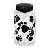 Pet Canister 17.2 Cup Black Paw (4)