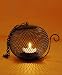 Kitchen & Housewares : Grehom Tea Light Holder - Cage; Candle Holder made of metal