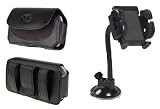 Windshield Car Holder+Leather Case Holster Cover Side Pouch with Belt Clip For Boost Mobile Blackberry Curve 8330 Metro PCS Blackberry Curve 8330 Sprint Blackberry Curve 8330 Verizon Blackberry Curve 8330 ATT Blackberry Curve 8520 Tmobile Blackberry Curve 8520 Alltel Blackberry Curve 8530 Boost Mobile Blackberry Curve 8530 Sprint Blackberry Curve 8530- Auctio4tech Brand Windshield Car Holder+Leather Case Holster Cover Side Pouch with Belt Clip For Boost Mobile Blackberry Curve 8330 Metro PCS Blackberry Curve 8330 Sprint Blackberry Curve 8330 Verizon Blackberry Curve 8330 ATT Blackberry Curve 8520 Tmobile Blackberry Curve 8520 Alltel Blackberry Curve 8530 Boost Mobile Blackberry Curve 8530 Sprint Blackberry Curve 8530- Auctio4tech Brand