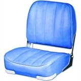 Fold Down Boat Seat With Plastic Frame (2967-5600580) - Blue: Blue