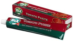 Gia Tomato Paste, 3.15-Ounce Tubes (Pack of 12)