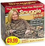 Super Soft Fleece Snuggie Leopard Print  As on TV
