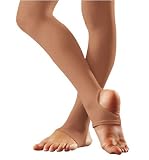 Danskin in Motion Womens Stirrup Tights Suntan