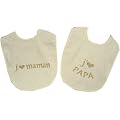 Alteximex - 9189881/3 - Bavoir Couleur - J'aime Papa