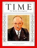 Eduard Benes / TIME Cover: June 27, 1938, Art Poster by TIME Magazine