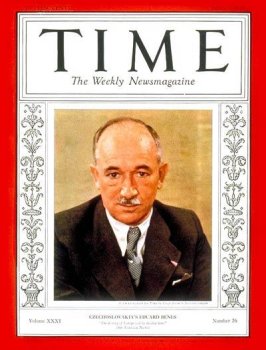 Eduard Benes / TIME Cover: June 27, 1938, Art Poster by TIME Magazine