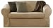 Maytex Piped Twill 2-Piece Slipcover Sofa, Linen
