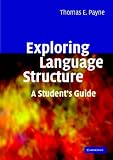 Exploring Language Structure: A Students Guide