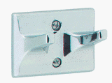 Globe Union B7441100CP Home Impressions Alpha Double Robe Hook