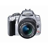 Canon Digital Rebel XTi 10.1MP Digital SLR Camera with EF-S 18-55mm f/3.5-5.6 Lens (Silver)