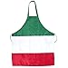 Italian Three Panel Full Length Bib Apron with Pockets 32