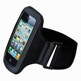 LUPO Sports Armband For Apple iPhone 4 & 4S - BLACK
