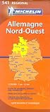 Michelin Germany Northwest: Schleswig-holstein, Hamburg, Niedersachsen, Bremen (Michelin Map)