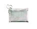 Travel Mesh Cosmetic Cases - 3 x 4 Silver