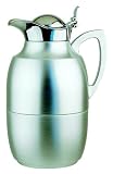 ALFI JUWEL CARAFE 1.0 LITER ALUMINUM SATIN FINISH - BEVERAGE SERVER