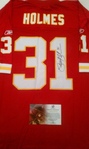 Priest Holmes Signed Kansas City Chiefs Jersey
