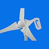 GTSUN 400W Max 600W Wind Turbine Generator 12V DC 3 Blades Carbon Fiber, Built In Rectifier Residential Agriculture Marine DIY installation Off-Grid Green Energy Power