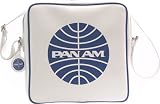 Pan Am Innovator Luggage,Vintage White/Pan Am Blue