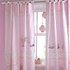 Izziwotnot Humphrey's Corner Lottie Fairy Princess Tab Top Curtains, 132 x 163 Cm