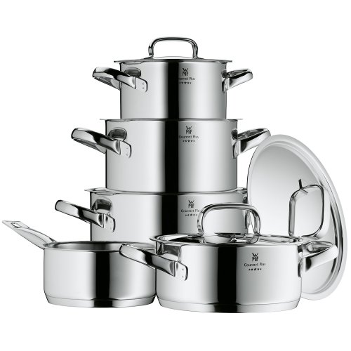 WMF 720856040 Kochgeschirr-Set Gourmet Plus poliert, 