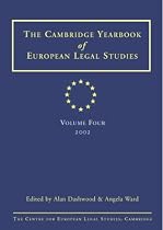 Cambridge Yearbook of European Legal Studies: No. 3, 2001