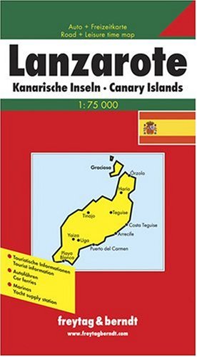 City Travel Guides Discounted  Search : Lanzarote: Road Map