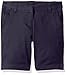 Nautica Girls' Little School Uniform Skinny Twill Bermuda Short