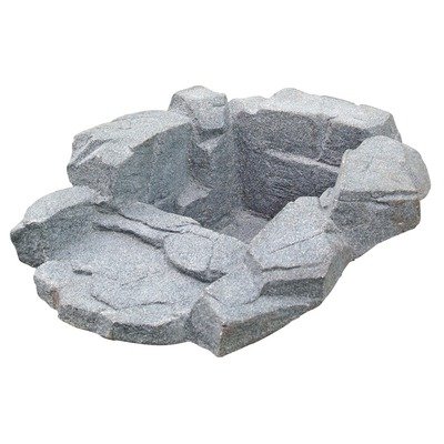 Hagen Laguna Reservoir Spillway Waterfall Aquariam Decor, Grey