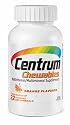 Centrum Chewable Multivitamin, Orange Flavored, 100 Tablets