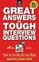 Great Answers to Tough Interview Questions