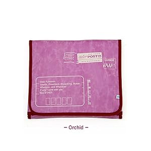 Checkpoint Friendly Vintage Postage Sleeve (Orchid) HP Pavilion DV2700T 14.1